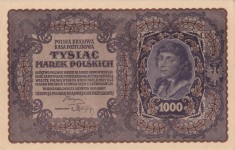 POLONIA 1.000 marek 1919 AUNC!!!