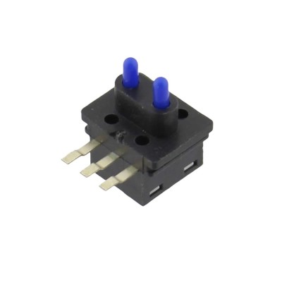 Microintrerupator dublu, 12.5x10x8 mm, 253127 foto