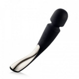 Vibrator Medium Black Smart Wand, Lelo