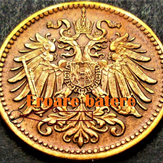 Moneda istorica 1 HELLER - AUSTRO-UNGARIA / AUSTRIA, anul 1901 *cod 1698 EROARE