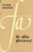 De-abia plecasesi - Versuri foto