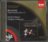 Johannes Brahms, Itzhak Perlman, Vladimir Ashkenazy - Violin Sonatas Nos. 1-3, CD
