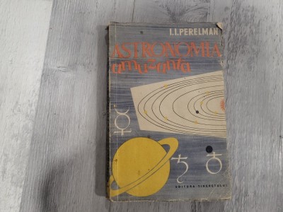 Astronomia amuzanta de I.I.Perelman foto