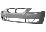Bara fata Bmw Seria 5 (E60/E61), 2007-06.2010, grunduit, cu gauri pentru senzori de parcare,cu gauri pentru spalatoare faruri, 51117178079