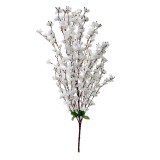 Cumpara ieftin Floare artificiala alba maro 40x10x100 cm