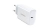 UGREEN CD127 T&ouml;ltő, USB-C, PD3.0, QC4.0, 30W (feh&eacute;r)