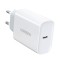 UGREEN CD127 T&ouml;ltő, USB-C, PD3.0, QC4.0, 30W (feh&eacute;r)