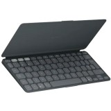 Tastatura Wireless Portabila Logitech Keys-To-Go 2, BT, Multidevice, MultiOS, Graphite
