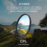 Filtru 52mm Polarizare Circulara CPL 7Artisans