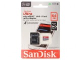 Card de Memorie Android microSDXC 140MB/s Class 10 UHS-I U1, Sandisk
