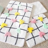 Cumpara ieftin Set 3 Covorase de Baie Kalbim Renkli (Acryl), Chilai Home