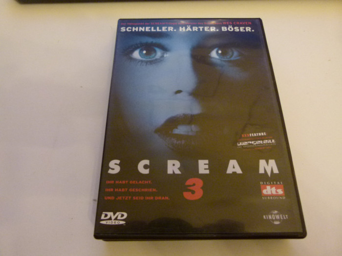 Scream 3 , dvd