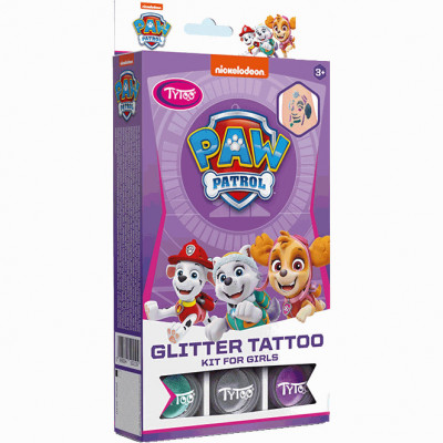 Set tatuaje temporare cu sclipici Paw Patrol Tytoo KKCTT2310026 foto