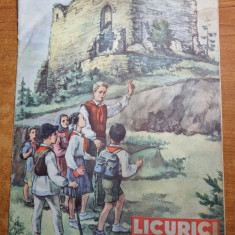 revista pentru copii - LICURICI -1 august 1952