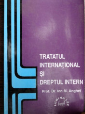 Tratat international si dreptul intern - Ion M. Anghel foto