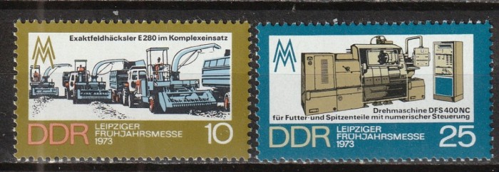 Serie completă timbru DDR (neștampilat) - Mi: DD 1832-1833 (SET-01B-5)