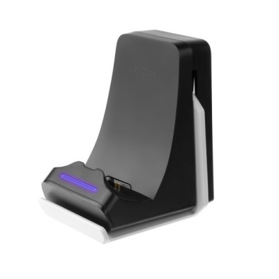 Stand Vertical, Alimentare Controller, Suport Casti - Fixed (FIXPS5-HCD-BW) - Black foto