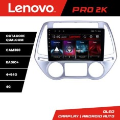 Navigatie Hyundai I20 2011-2014 manual si automat Android radio gps internet 8 core QLED 2K 4+64 360 Lenovo CarStore Technology foto