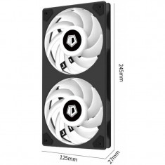 Ventilator Radiator ID-Cooling ICEFAN 240 240mm Iluminare aRGB foto