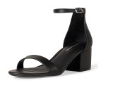 Cumpara ieftin Sandale cu toc pentru femei Amazon Essentials, negru, 38.5 - OUTLET