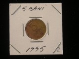 M1 C10 - Moneda foarte veche 16 - Romania - 5 banI - 1955