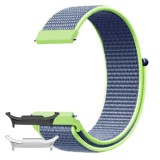 Curea material textil, compatibila cu Samsung Galaxy Watch8 40mm, Blue-Green