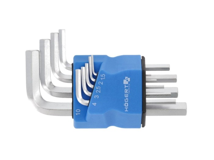 Set chei imbus HEX 1,5-10mm