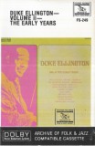 Duke Ellington - Vol. II - The Early Years, Caseta audio