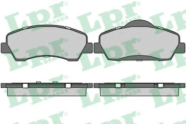 Set placute frana,frana disc PEUGEOT 308 II (2013 - 2016) LPR 05P1770