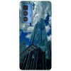 Husa compatibila cu Motorola Moto G22 model Glass City, Silicon, TPU, Viceversa, Transparent, Carcasa