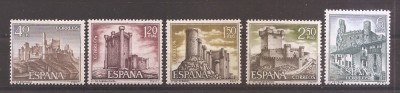 Spania 1968 - Castele, MNH foto