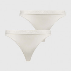 Emporio Armani Underwear chiloti brazilieni 2-pack culoarea bej