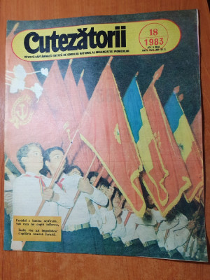 revista pentru copii - cutezatorii 5 mai 1983 foto