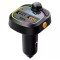 Modulator FM 12-24V Bluetooth 5.0 cu functie de incarcator auto Fast Charge 3.0 si port USB C - C28