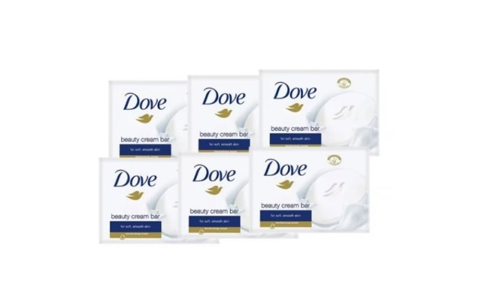 Pachet 6x Sapun crema Dove Original, 90 g