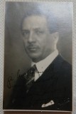 Fotografie cu autograf, Jacques Thibaud (1880&ndash;1953), celebrul violonist francez