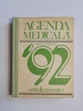 Agenda medicală &rsquo;92. Medicamente &ndash; Aut. Valentin Stroescu, Ed. Medicală, 1992, Alte carti medicina