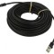 Cablul de rețea negru Cat 8.1 S/FTP 20m LSZH