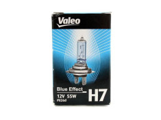 Bec halogen H7 albastru lumina alba Valeo 8122 foto