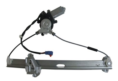 Macara geam cu motoras Honda Jazz/Fit (Gd), 03.2002-10.2008, montare fata, stanga, RapidAuto foto