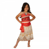 Costum Clasic Moana pentru fete 7-8 ani 128 cm, Disney