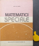 Matematici speciale, vol. 1 Ion Gh. Sabac