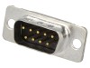 Conector D-Sub Tata 9 Pini Pe Cablu Amphenol Terminal Surub Aurit