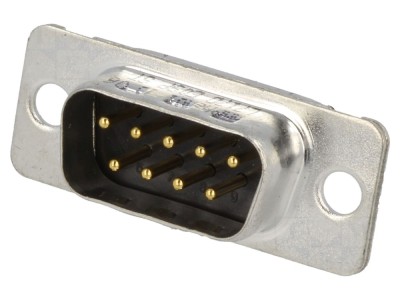 Conector D-Sub 9 pini tată pe cablu foto