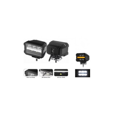 Proiector LED cu lumina de zi LED 45W combo 12V-24V foto