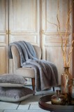 Patura Harlow 180x220cm, Culoare Greige, 100% Poliester