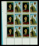 1973 LP819 The 500th Anniversary of the Birth of Copernicus MNH x6 Mi: RO 3109Zf, Oameni, Nestampilat