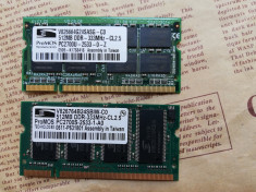 Kit memorii RAM laptop 1Gb DDR1(2x512Mb) Promos SODIMM 333Mhz PC2700 foto