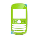 Copertă frontală Nokia 201 Asha verde