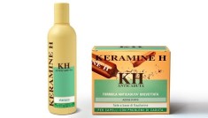 Tratament Keramine H impotriva caderii parului, fiole si sampon Kapilarine 12 X 6 ml